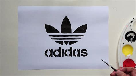 cómo dibujar adidas